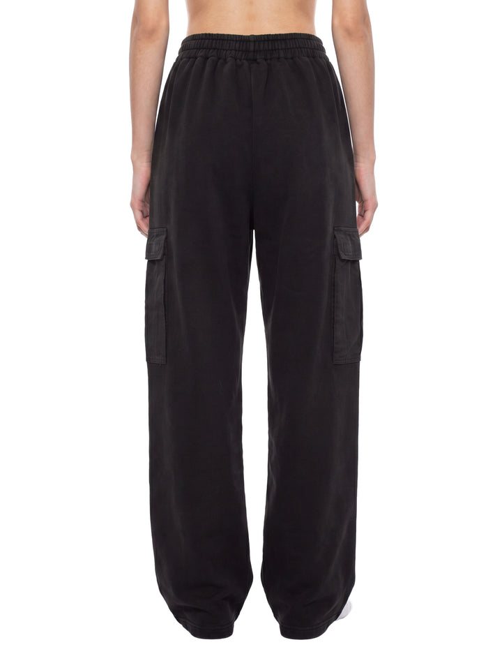 WOMEN PENT  Sunfade Washed Fleece Cargo Pants