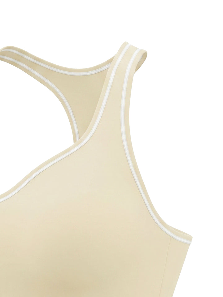 Women’s gym wear Topstitching Yoga Tank Top