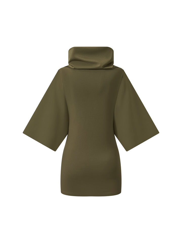 Women’s one piece Turtleneck Batwing T-Shirt