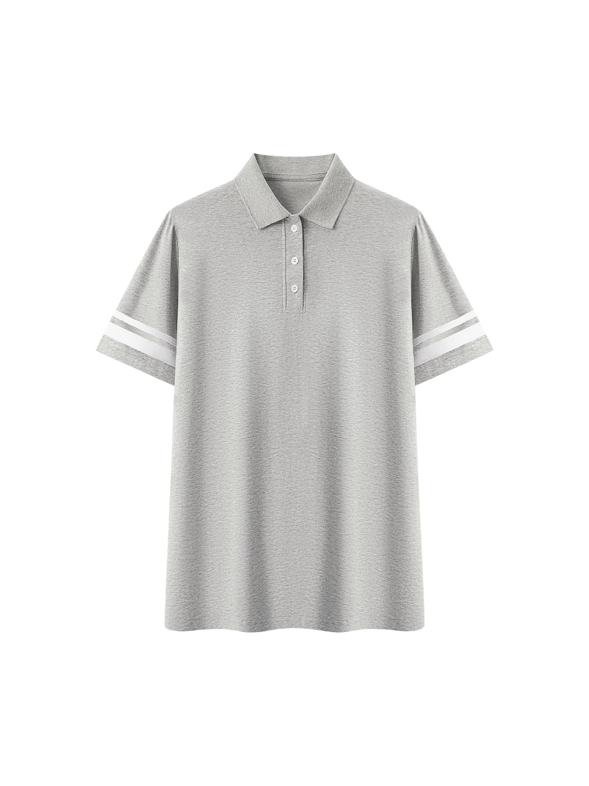 Women's brand Striped Color Block Polo Dress