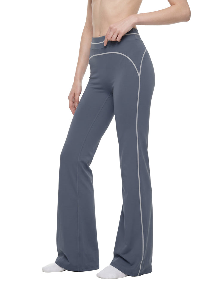 Women PENT High Rise Flared Yoga Pants