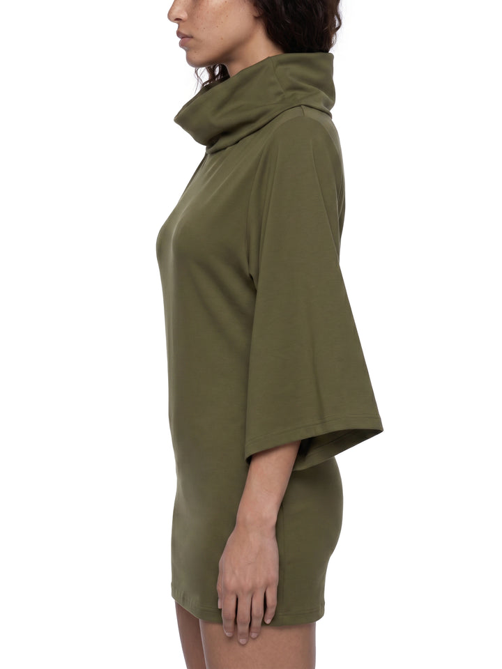 Women’s one piece Turtleneck Batwing T-Shirt