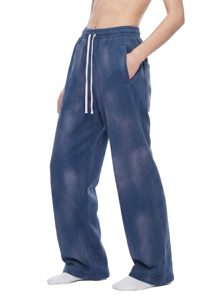 WOMEN PENT  Sunfade Wide Leg Fleece Sweatpants