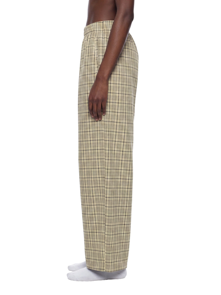 WOMEN PENT Plaid Wide Leg Pants