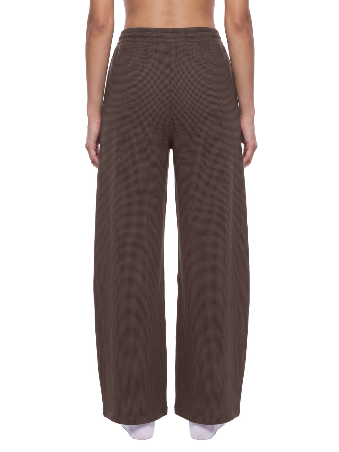 WOMEN PENT Waffle Barrel Leg Pants
