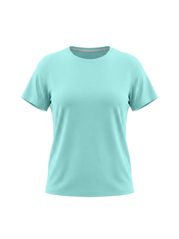 Women’s  gym wear Regular Fit Crewneck T-Shirt
