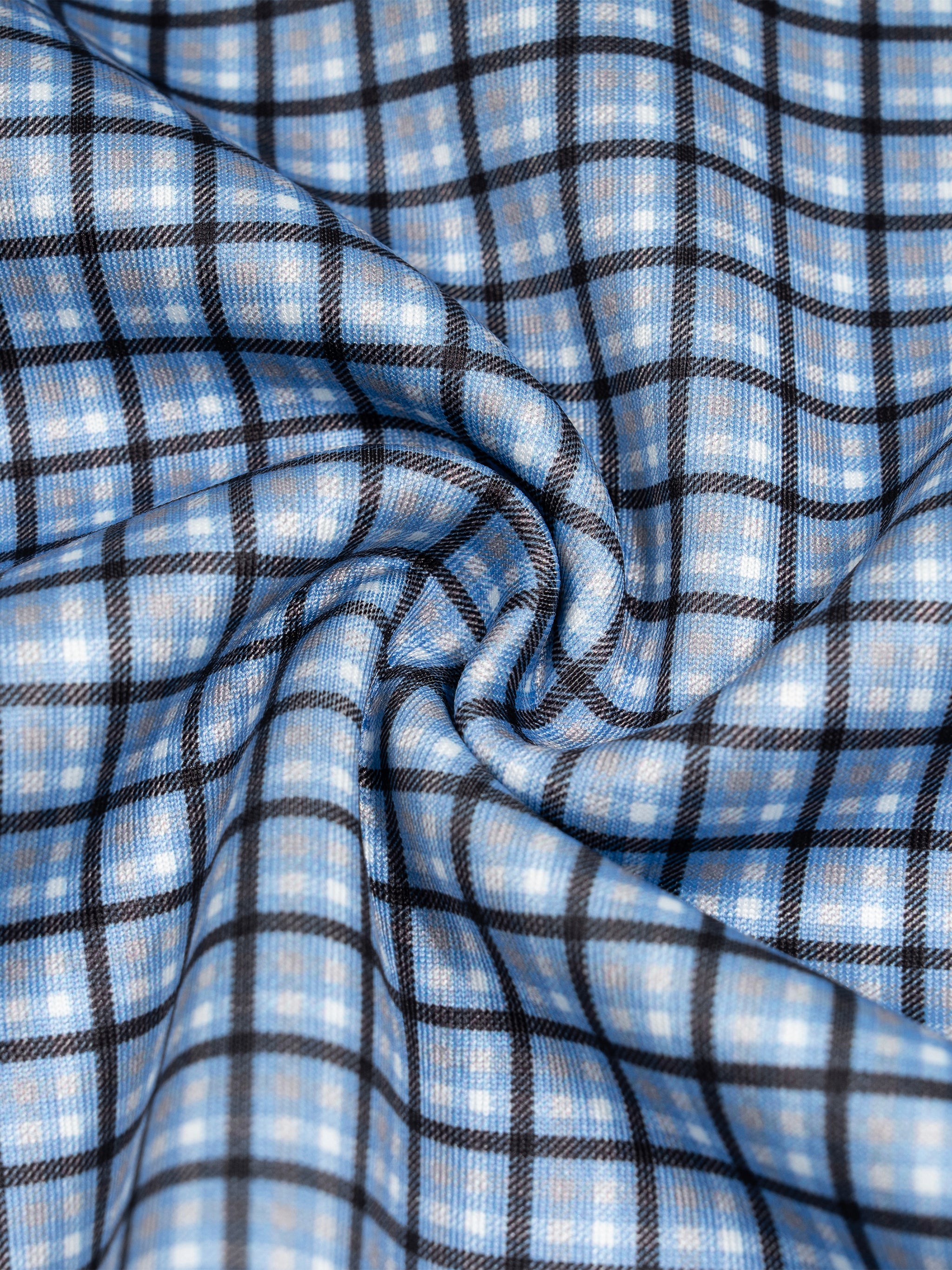 Unisex Plaid Quarter-Zip Sweatshirt
