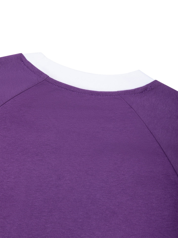 MEN T SHIRT Raglan Color Block T-Shirt