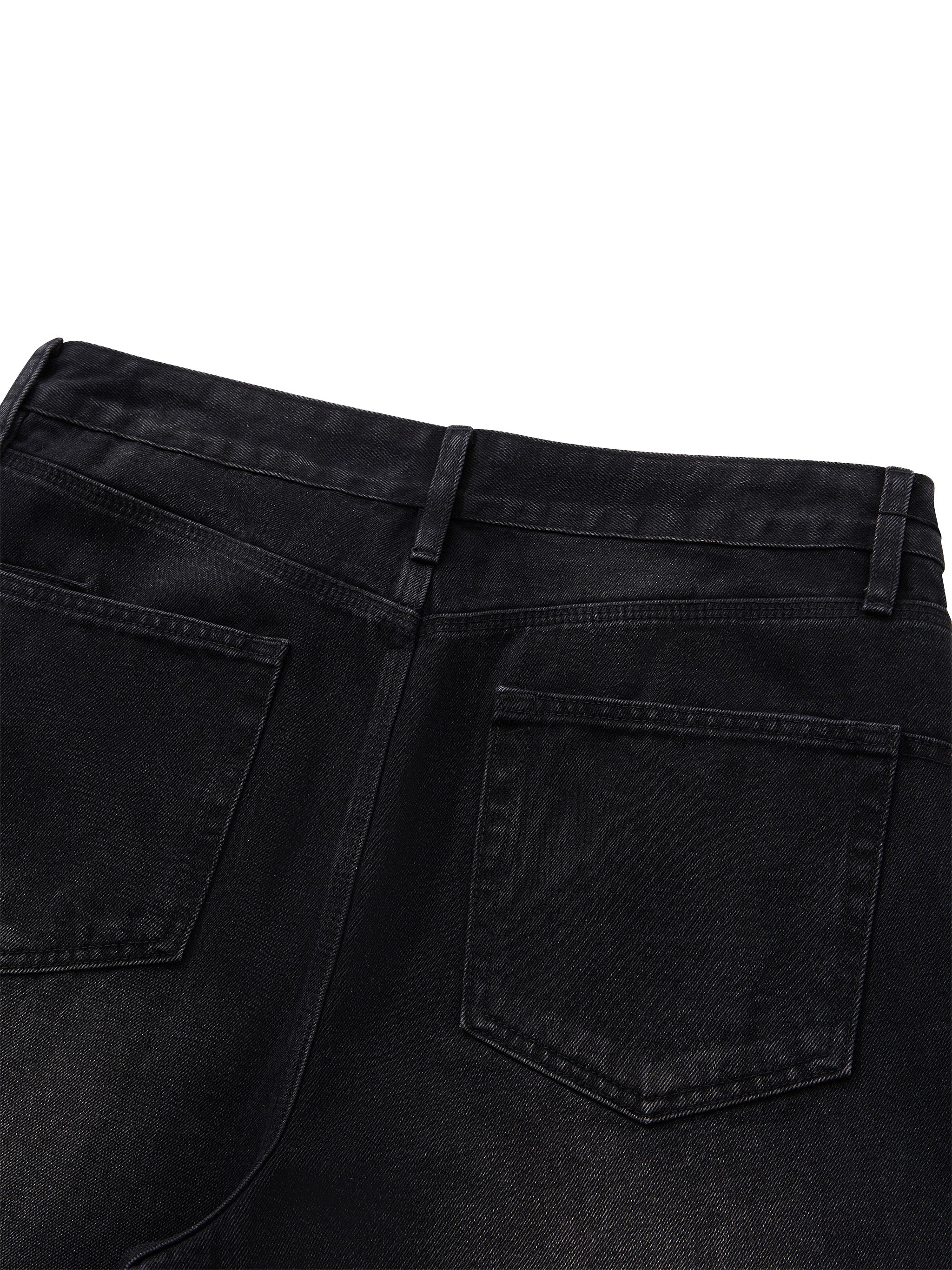 Men's Vintage Wash Wide Leg Jeans