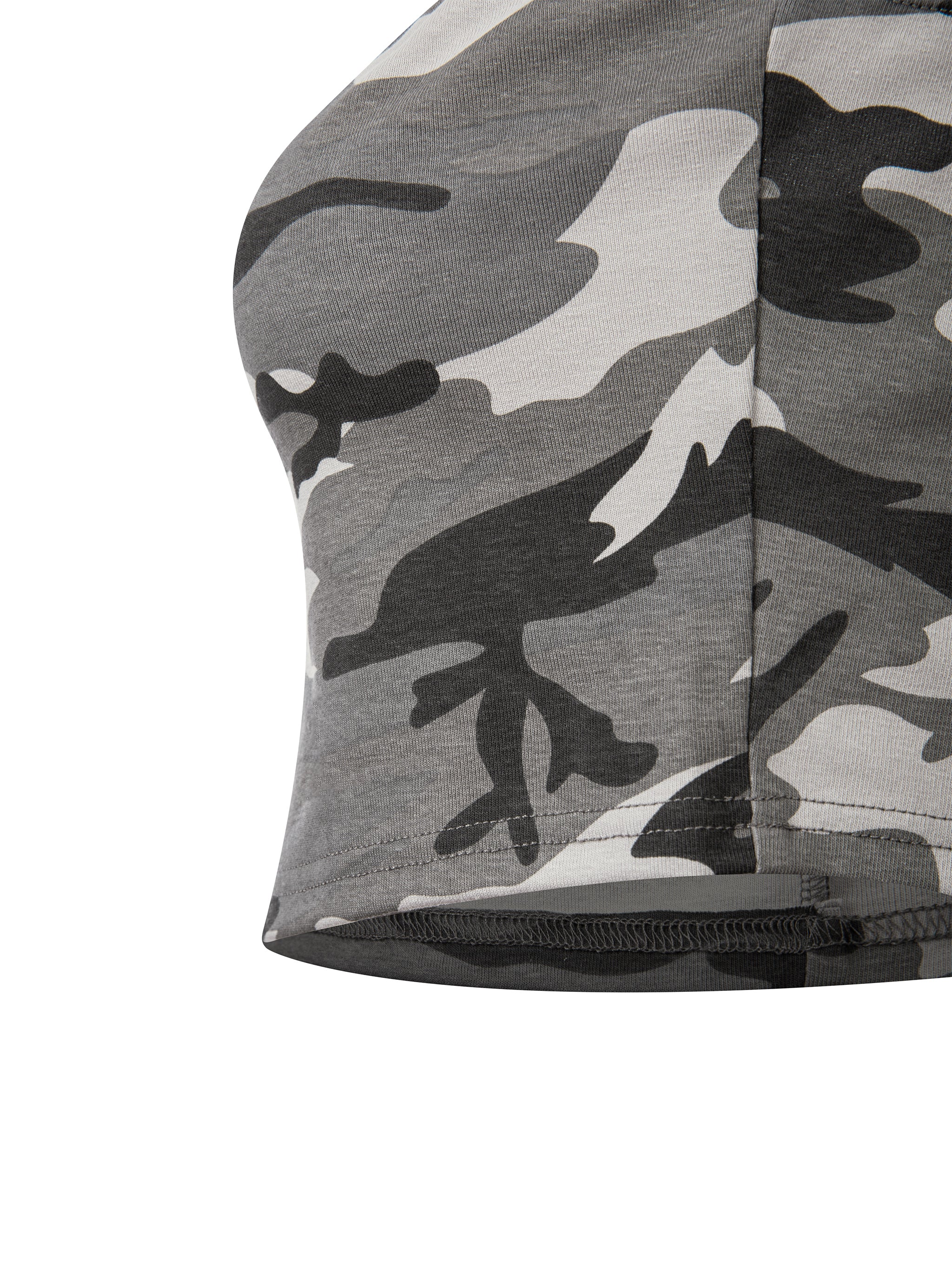 Women’s brand  Camo Cropped Tube Top