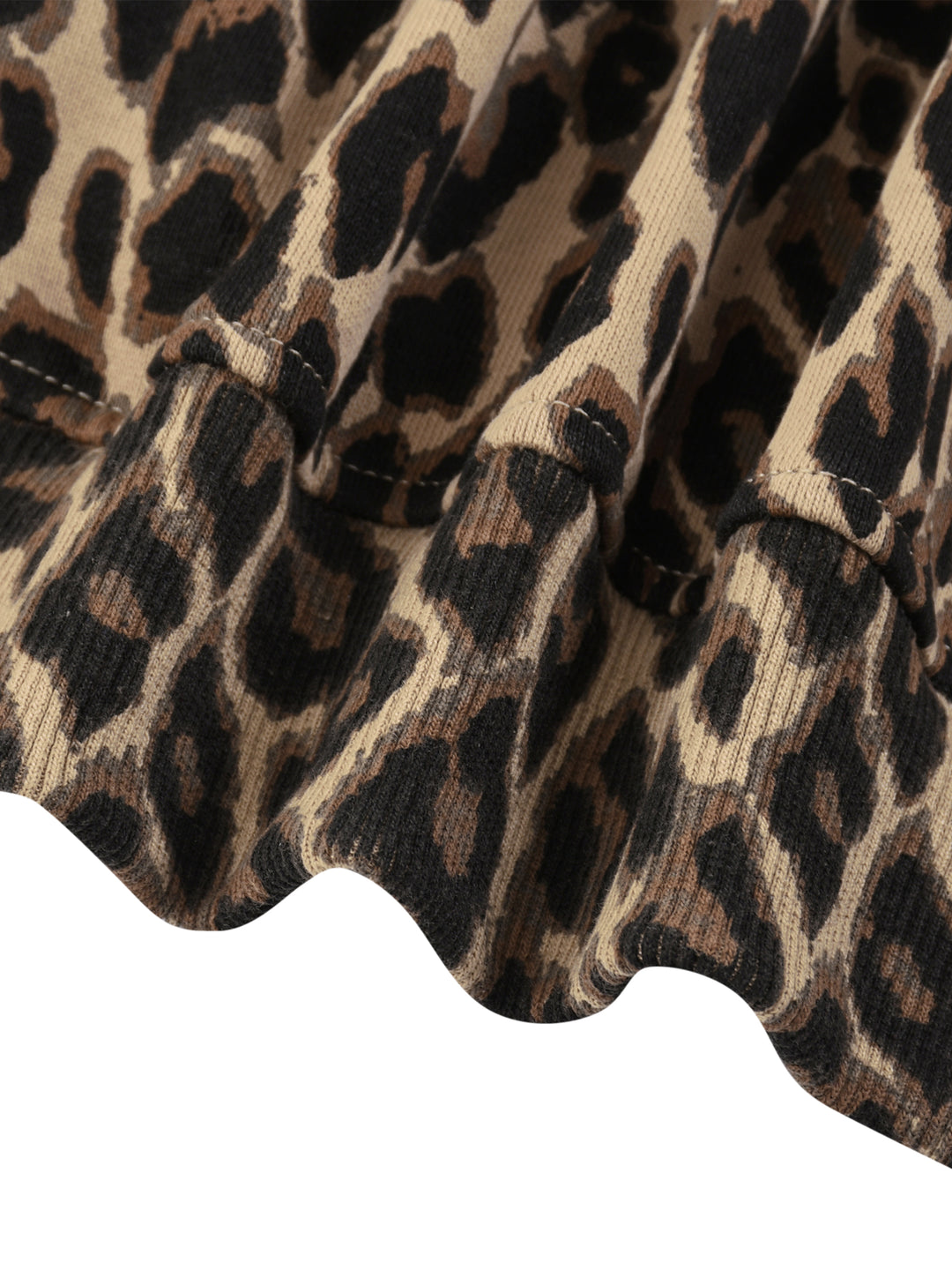 men brand Leopard Full Zip Hoodie