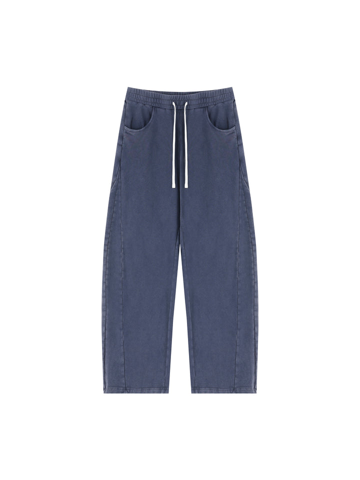 WOMEN PENT TROUSER  Mineral Wash Barrel Sweatpants