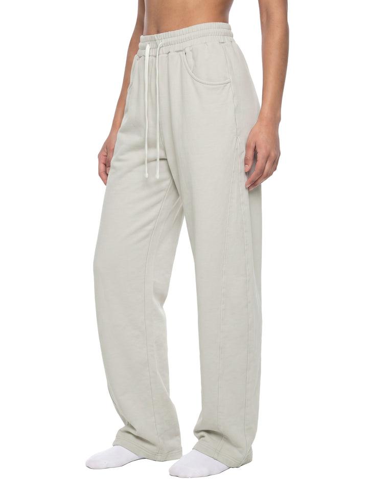 WOMEN PENT TROUSER  Mineral Wash Barrel Sweatpants