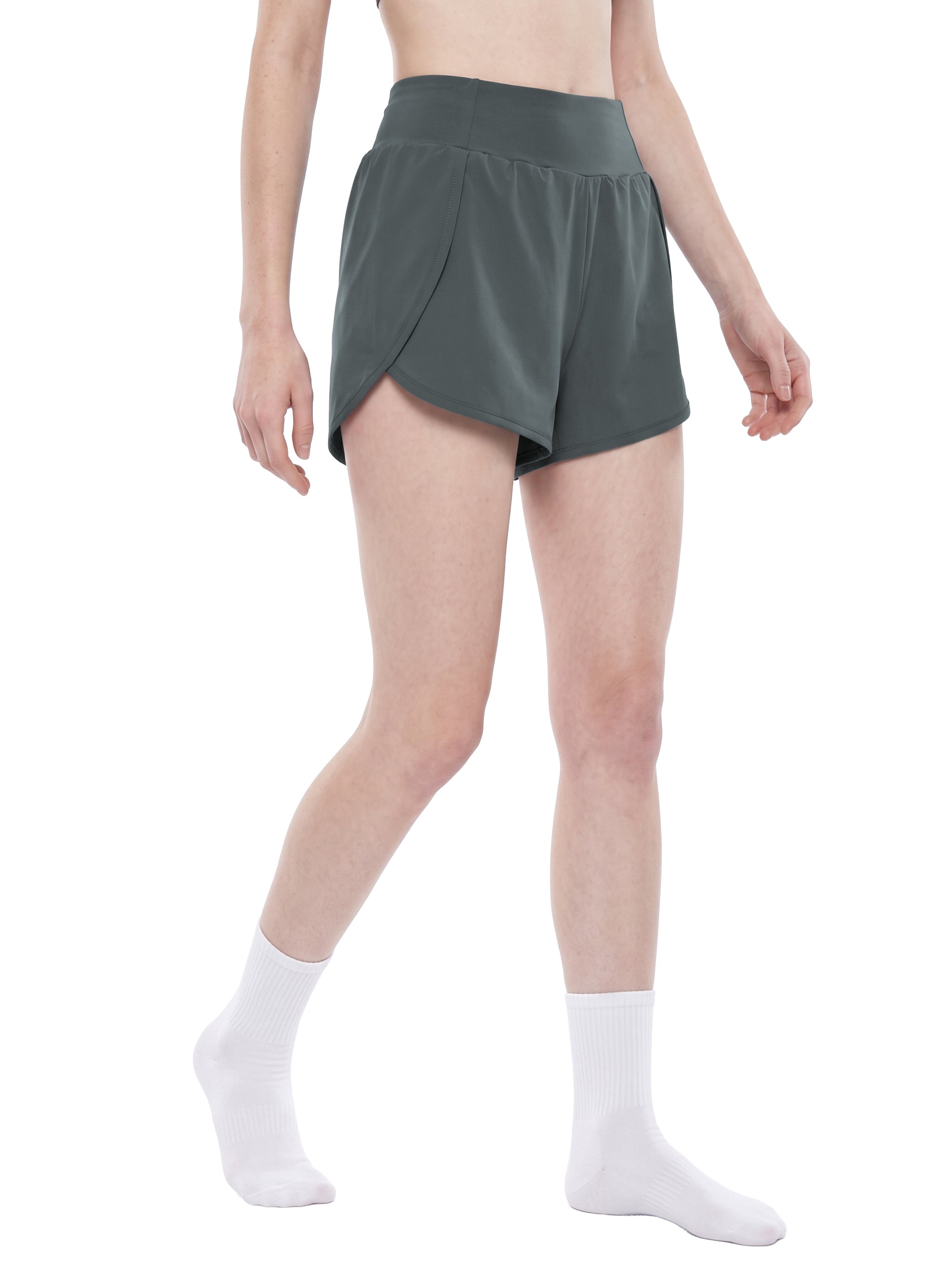 Women's  brand High Rise Yoga Shorts