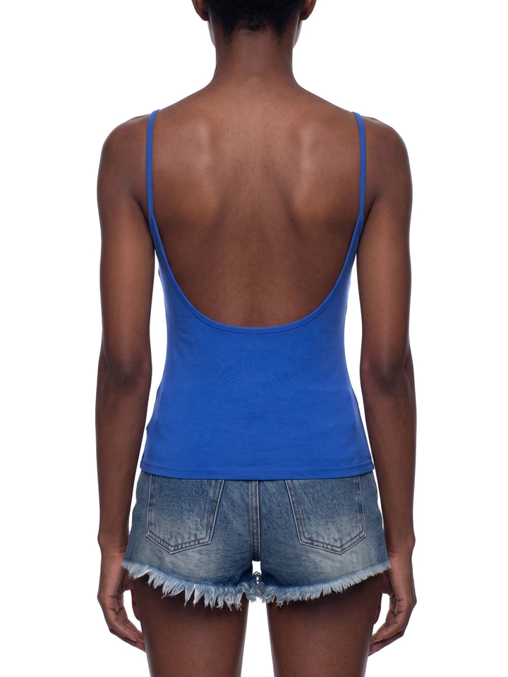 Women’s  TANK TOP Slim Fit Open-Back Tank Top