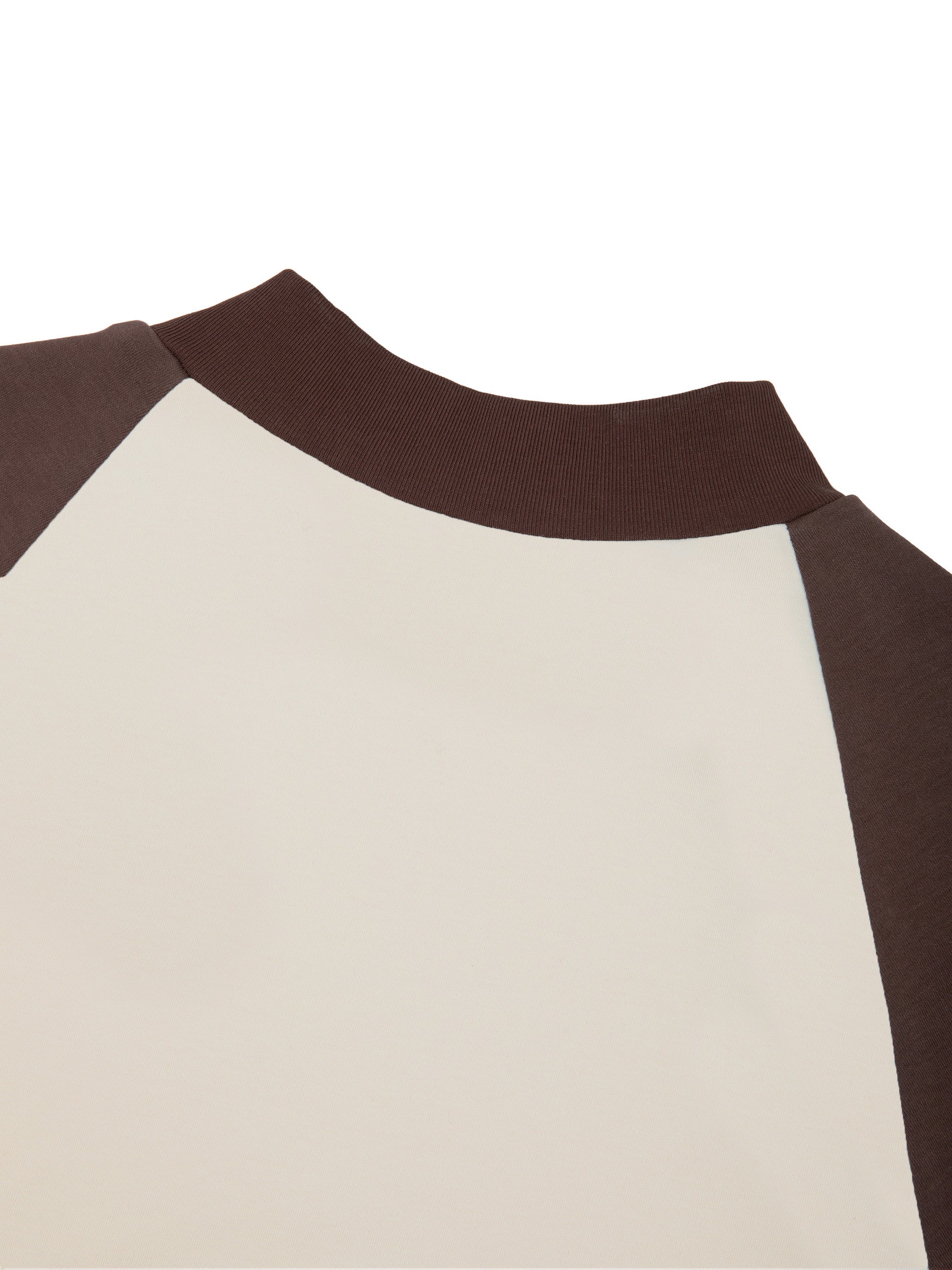 Women’s  brand Color Block Raglan Crop T-Shirt