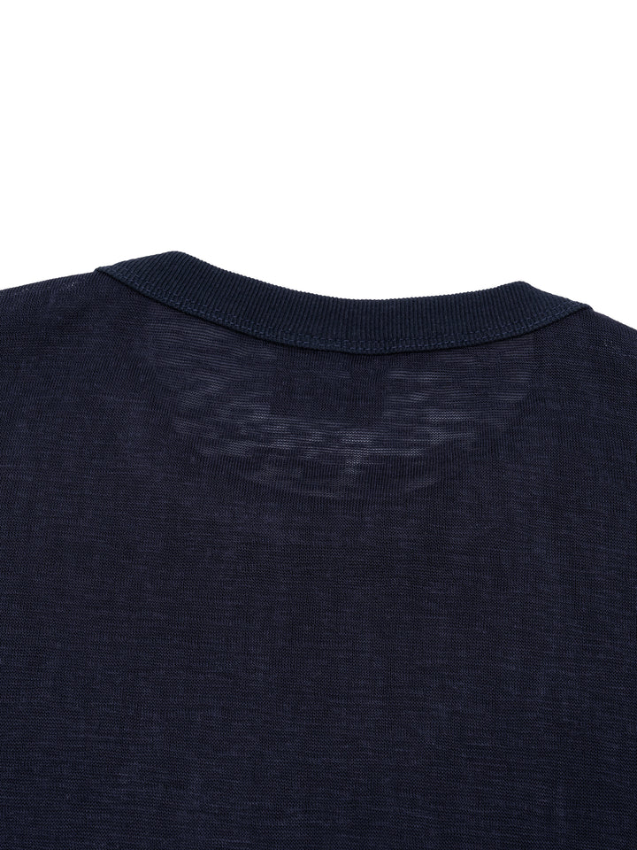 men brand Raw Edge Long Sleeve T-Shirt