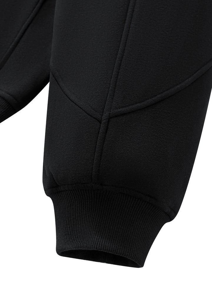 Women HODDIES Loose Fleece Quarter-Zip Sweatshirt