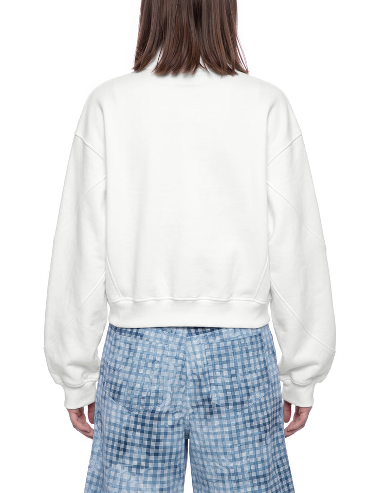 Women’s  hoddies Loose Fleece Quarter-Zip Sweatshirt