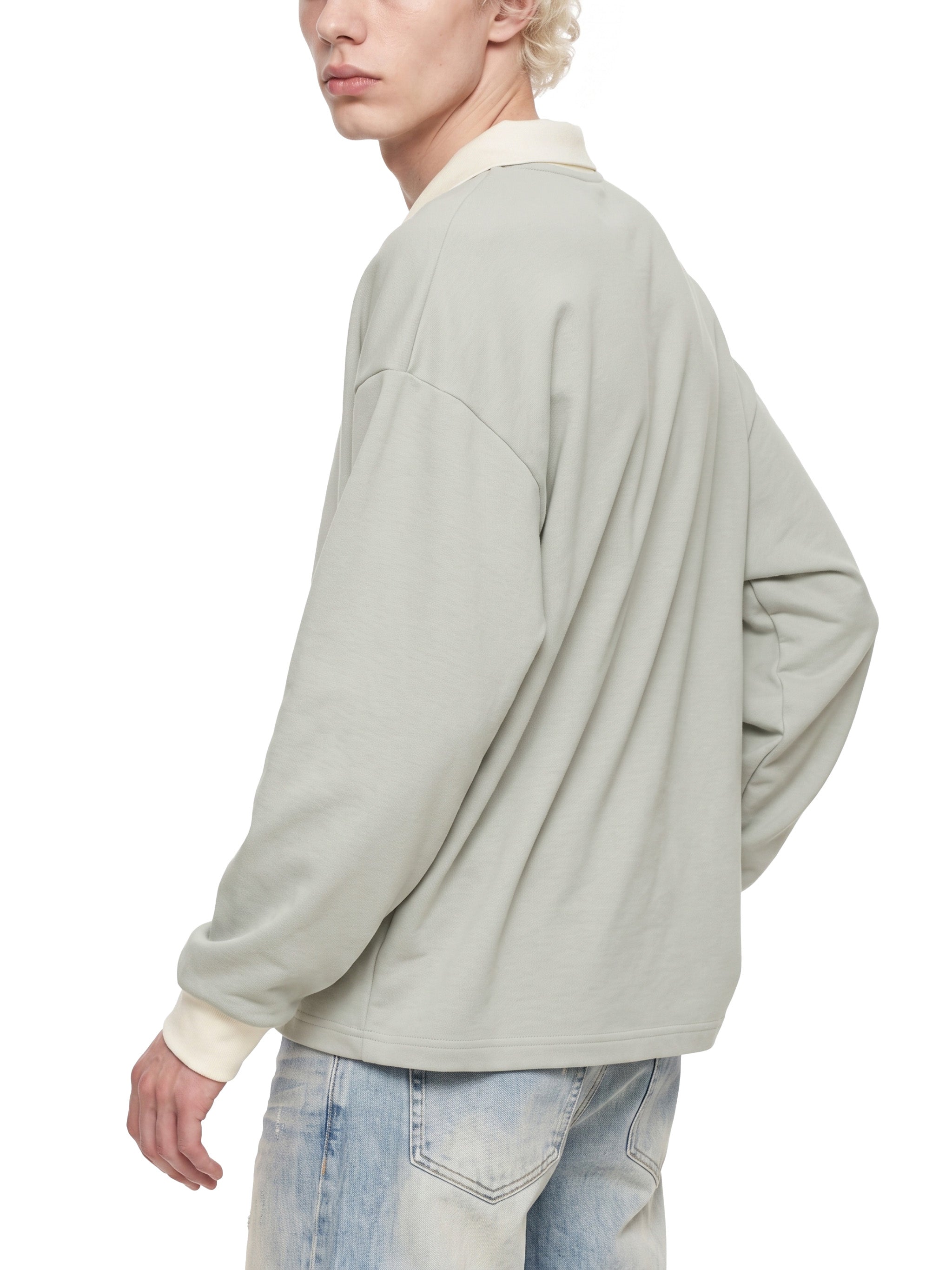 men brand Unisex Color Block Long Sleeve Sweatshirt