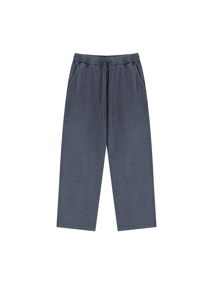 WOMEN PENT TROUSER Mineral Wash Waffle Sweatpants