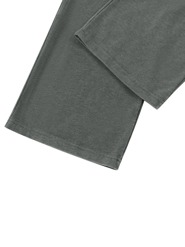 WOMEN PENT TROUSER Mineral Wash Waffle Sweatpants