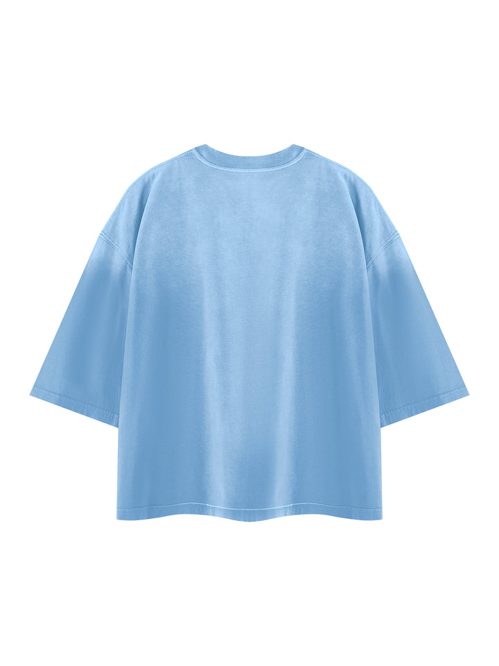 GOLF LOVER Unisex Vintage Wash Sunfade Boxy T-Shirt