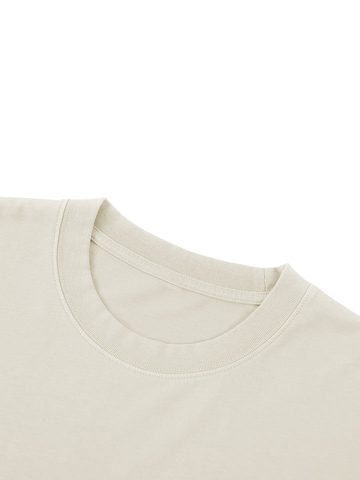 WOMEN GYM WEAR Vintage Wash Sunfade Boxy T-Shirt