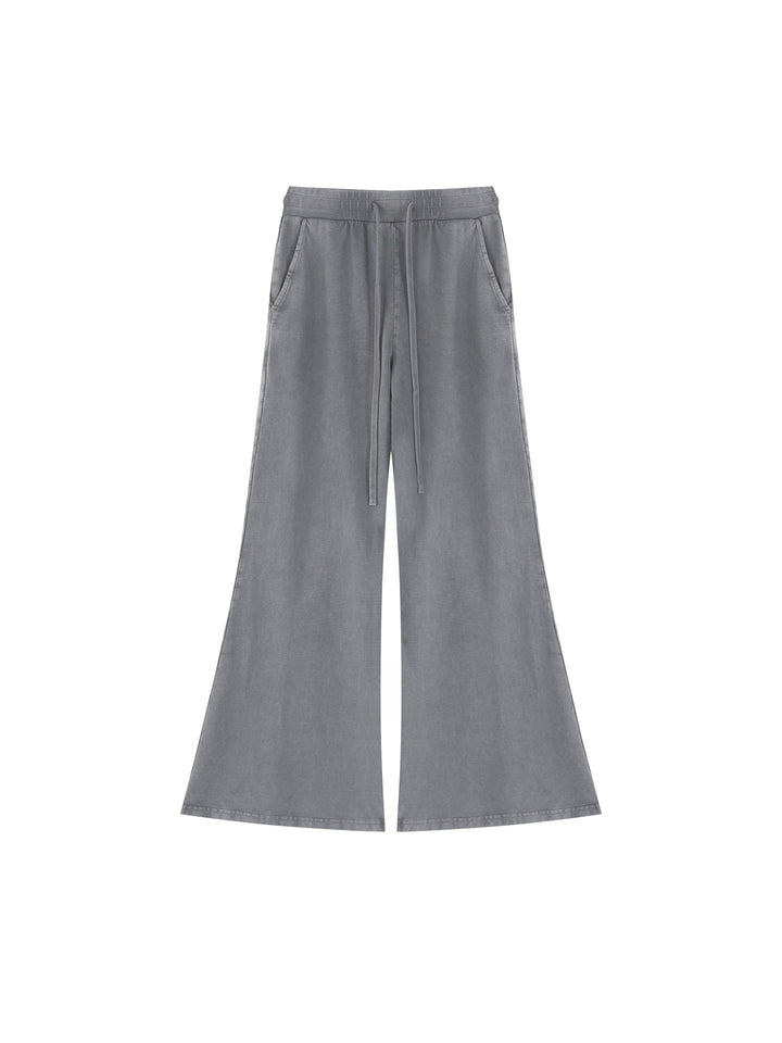 WOMEN PENT Vintage Wash Flared Sweatpants