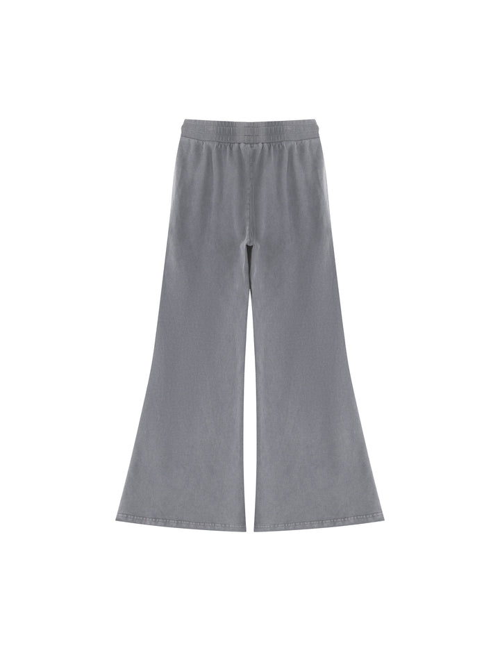 WOMEN PENT Vintage Wash Flared Sweatpants