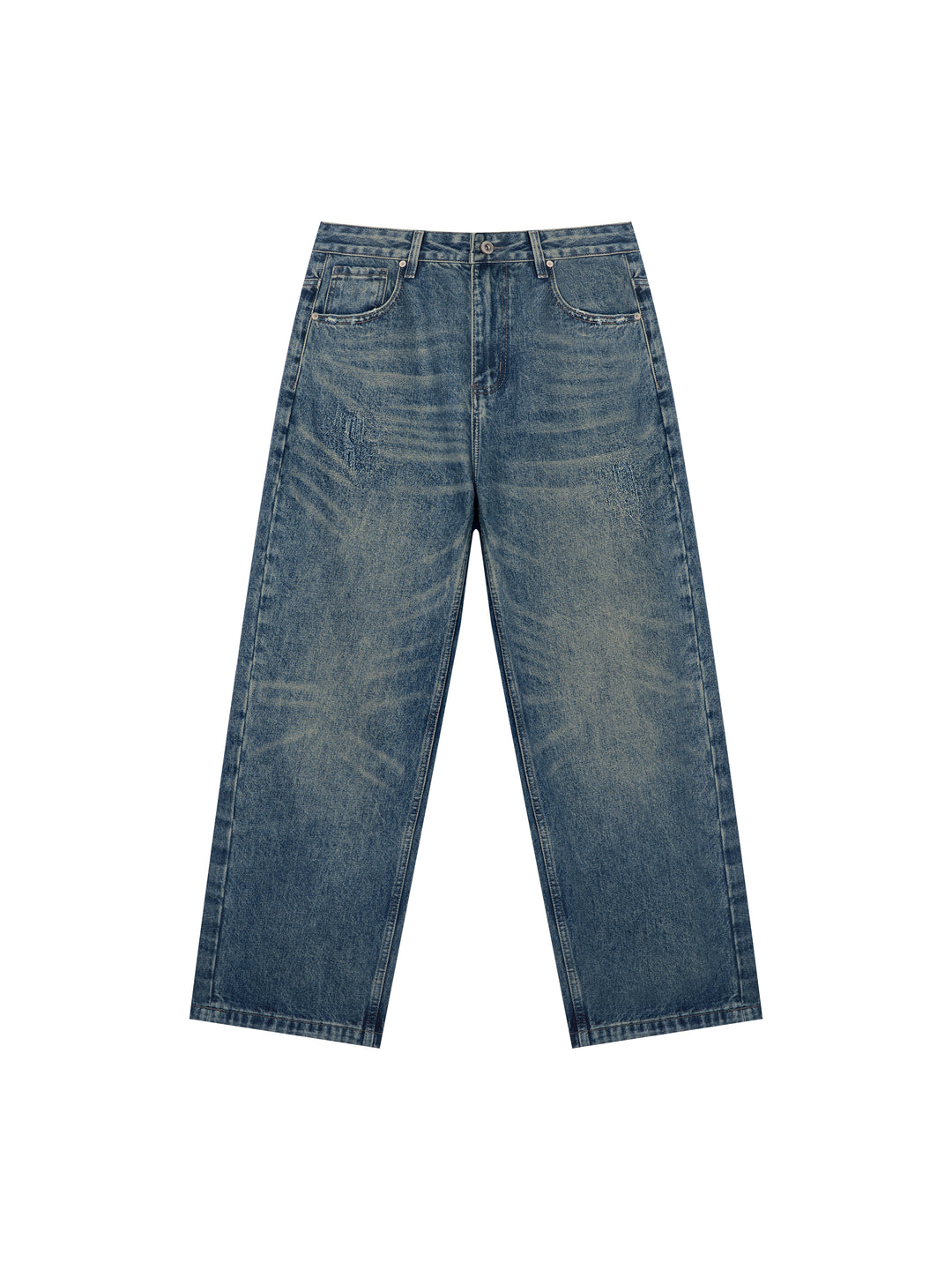Men pent Vintage Wash Denim Jeans