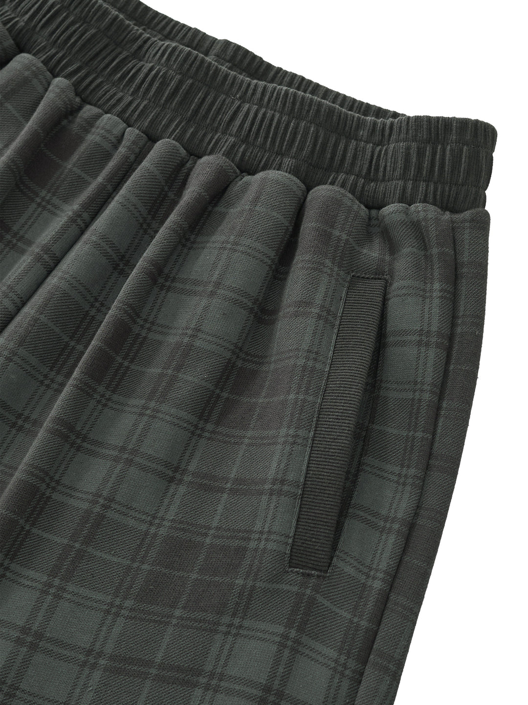 women pent Unisex Plaid Straight Leg Pants