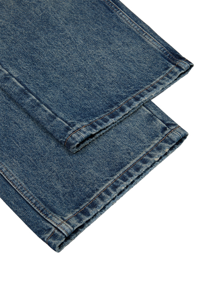 Men pent Vintage Wash Denim Jeans