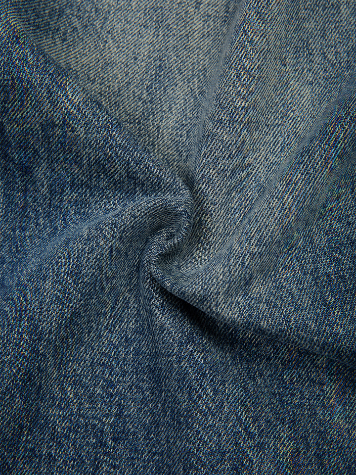 Men pent Vintage Wash Denim Jeans