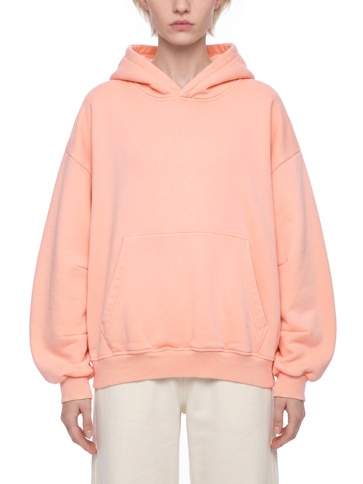 WOMEN HODDIES Vintage Wash Boxy Fleece Hoodie
