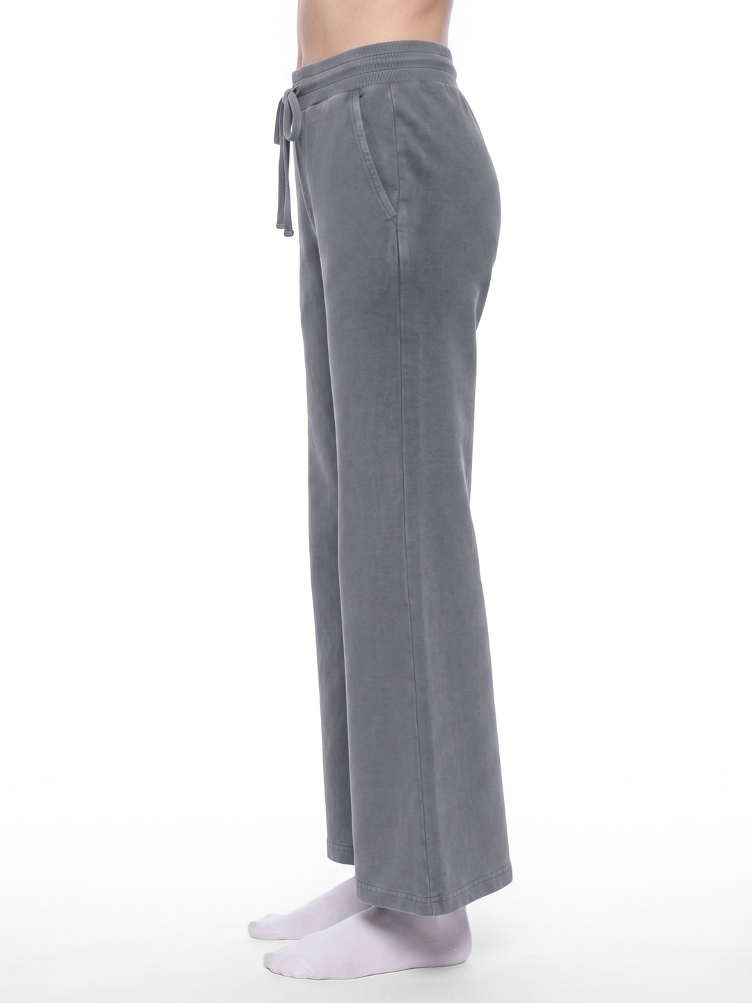 WOMEN PENT Vintage Wash Flared Sweatpants