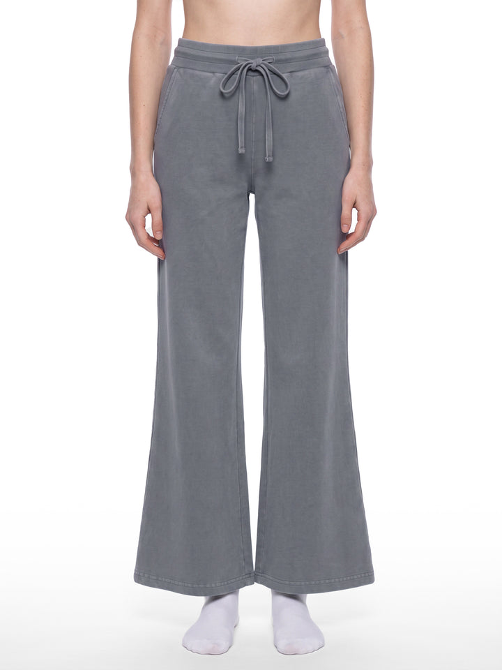 WOMEN PENT Vintage Wash Flared Sweatpants