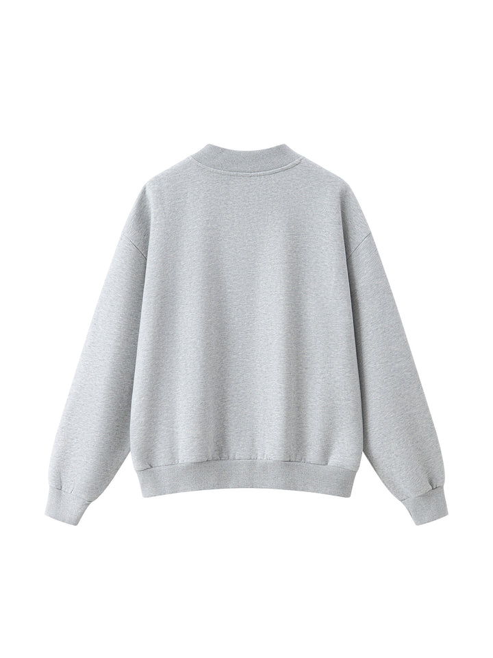 men hoddies Vintage Wash Fleece Quarter Zip Sweatshirt