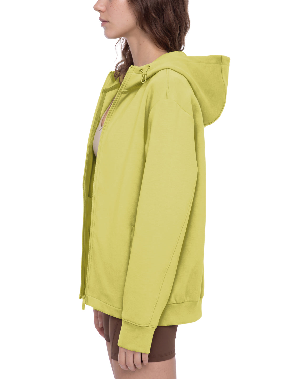 WOMEN HODDIES  Regular Fit Full Zip Hoodie