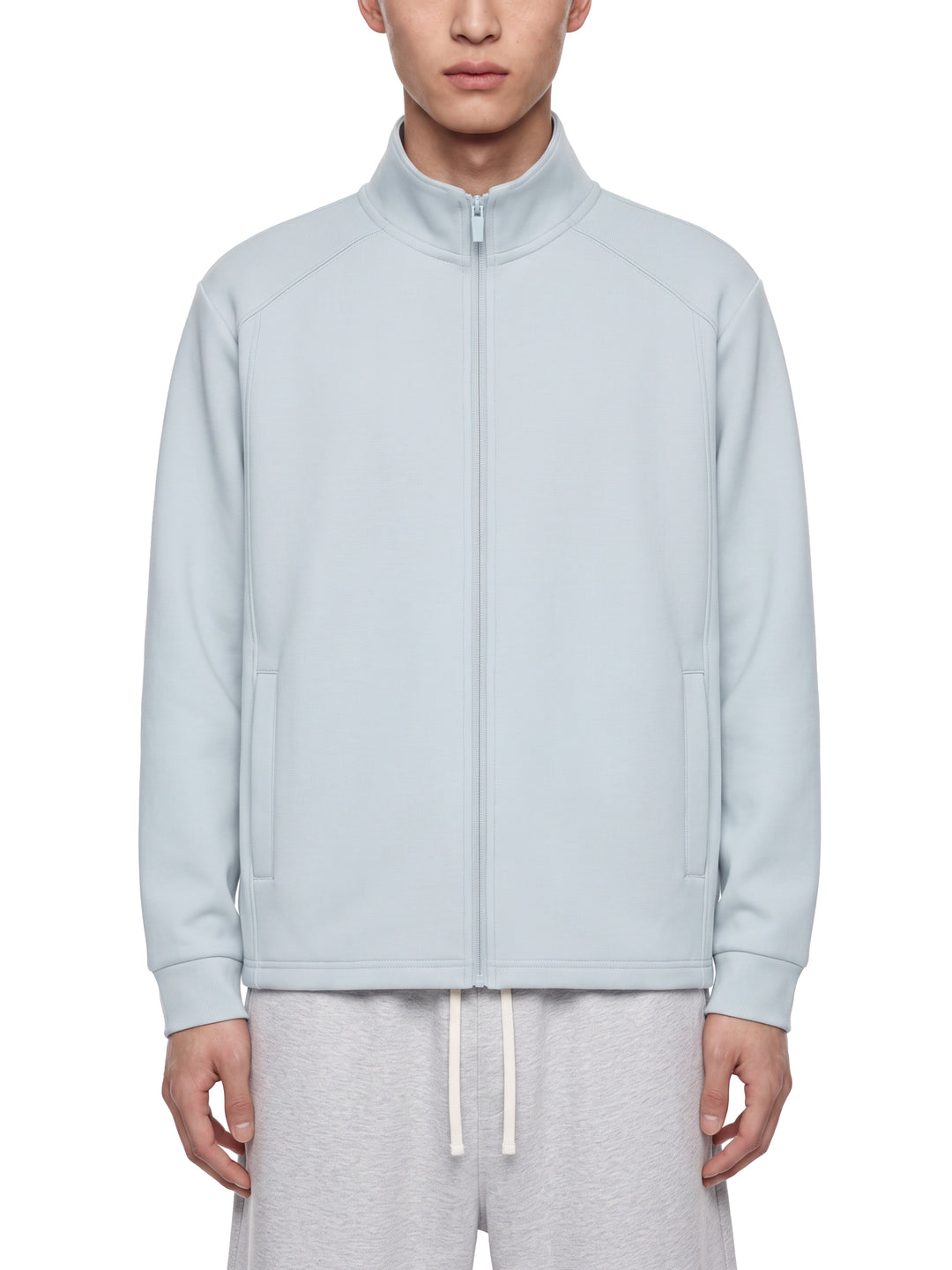 MEN HODDIES Stand Collar Track Jacket