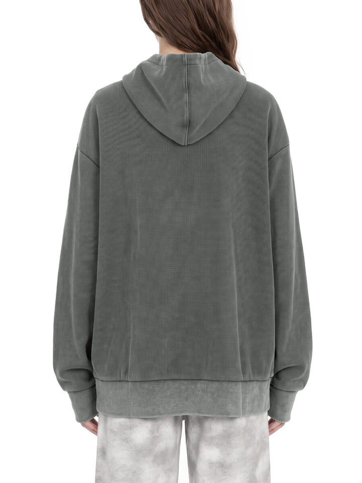 WOMEN HODDIES Mineral Wash Oversized Hoodie