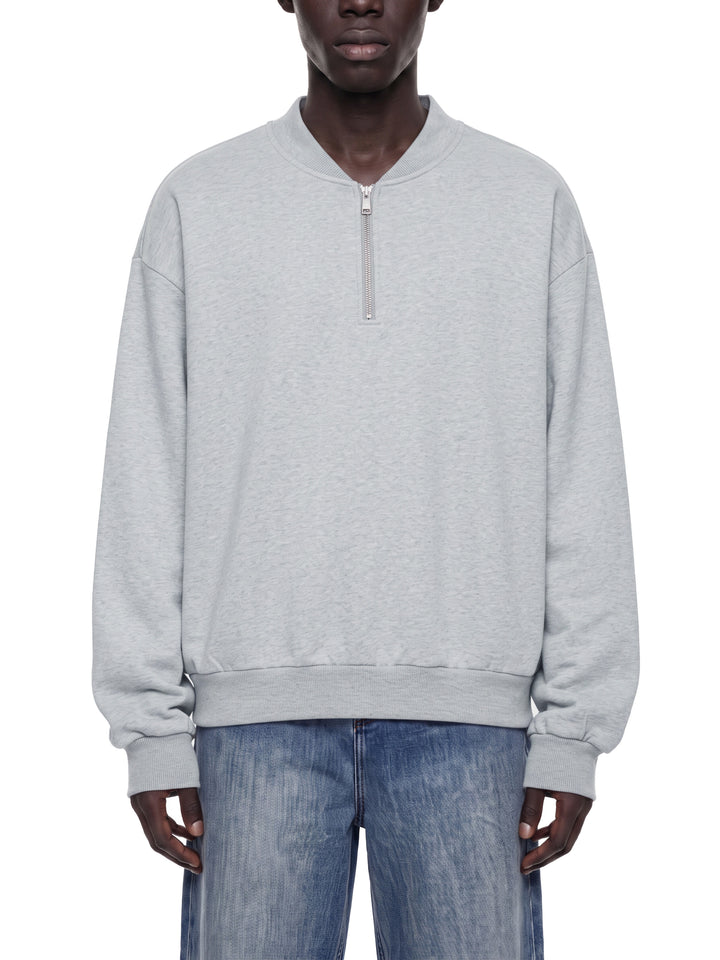 men hoddies Vintage Wash Fleece Quarter Zip Sweatshirt