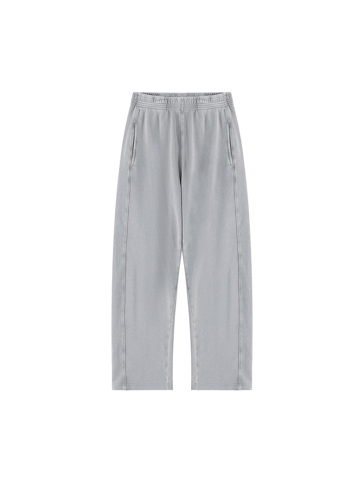 men pent Mineral Wash Straight Sweatpants