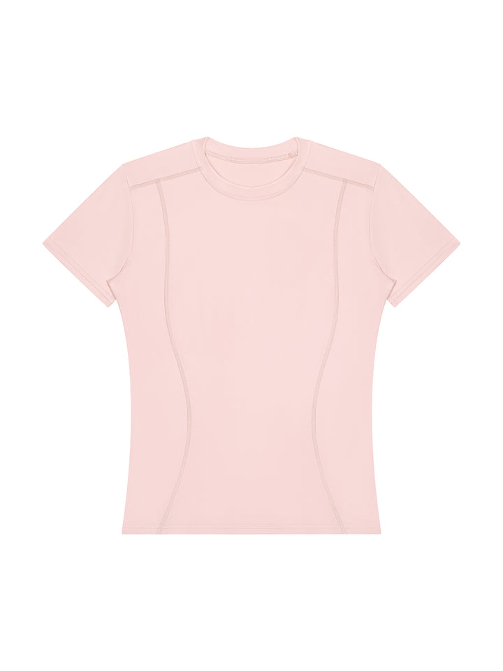 women gym wear opstitch Training T-Shirt