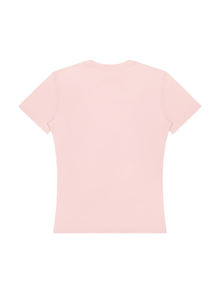 women gym wear opstitch Training T-Shirt