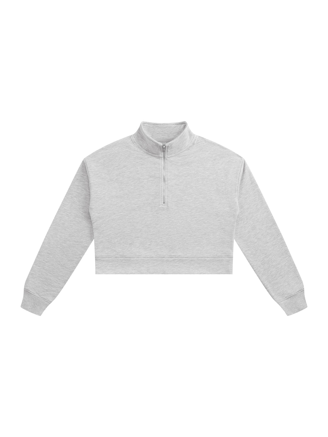 Women hoddies Crop Quarter-Zip Sweatshirt