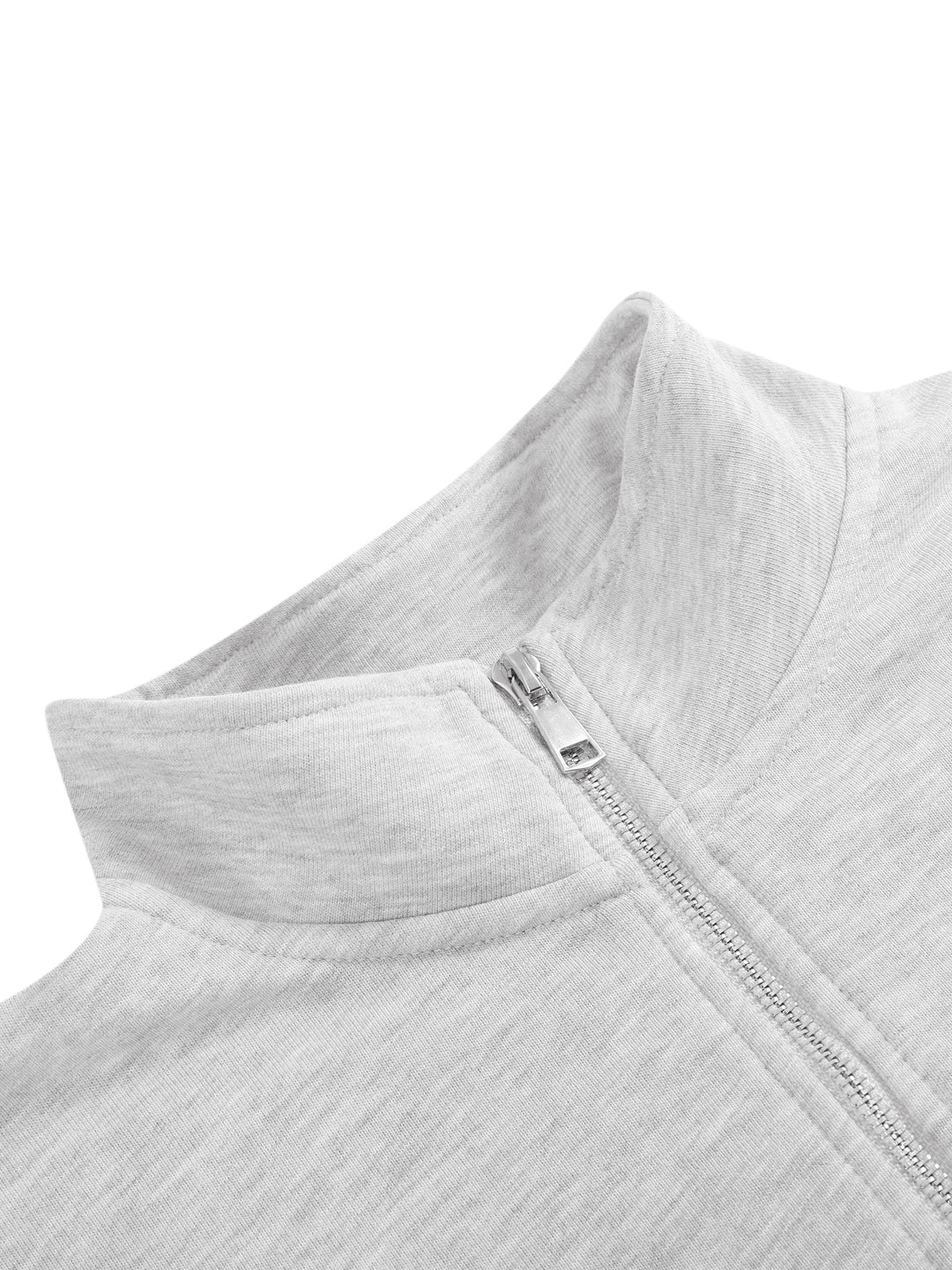 Women hoddies Crop Quarter-Zip Sweatshirt