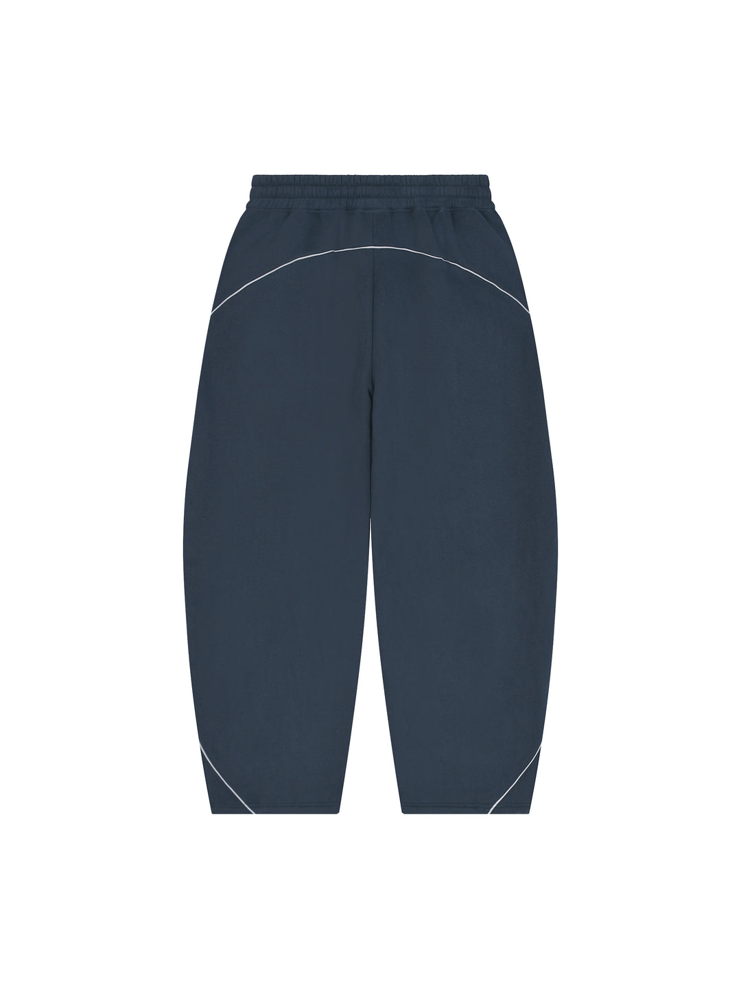 men pent  Piping Fleece Barrel Leg Sweatpants