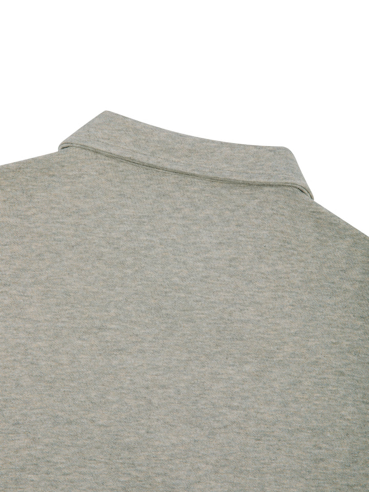 women hoddies  Boxy Quarter-Zip Sweatshirt