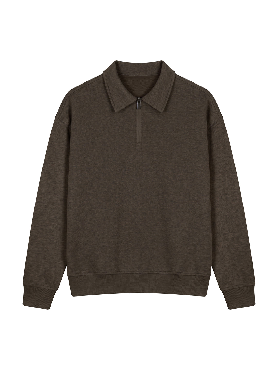 women hoddies  Boxy Quarter-Zip Sweatshirt